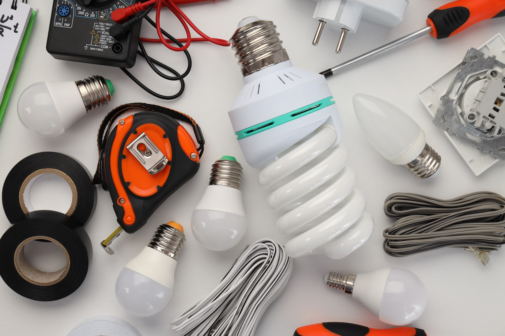 concept of electrician or electrical tools top view.jpg